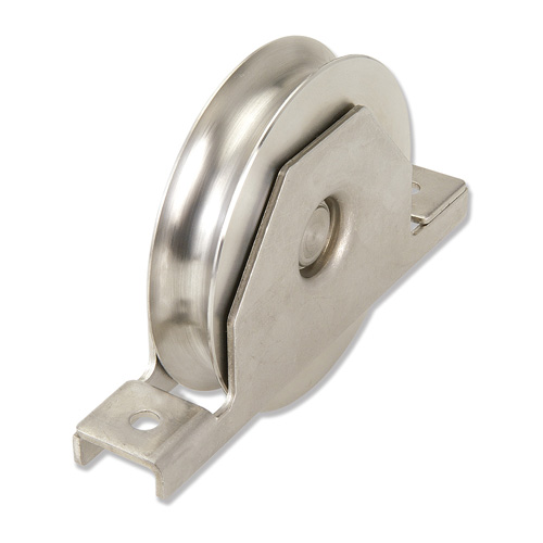 Ruedas con soporte encastar - Canal U. Zincadas
