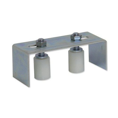 Soporte 2 rodillos guía - Zincado
