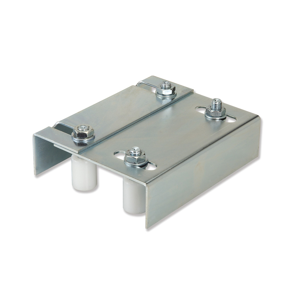 Soporte 4 rodillos guía - Zincado