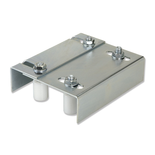 Soporte 4 rodillos guía - Zincado