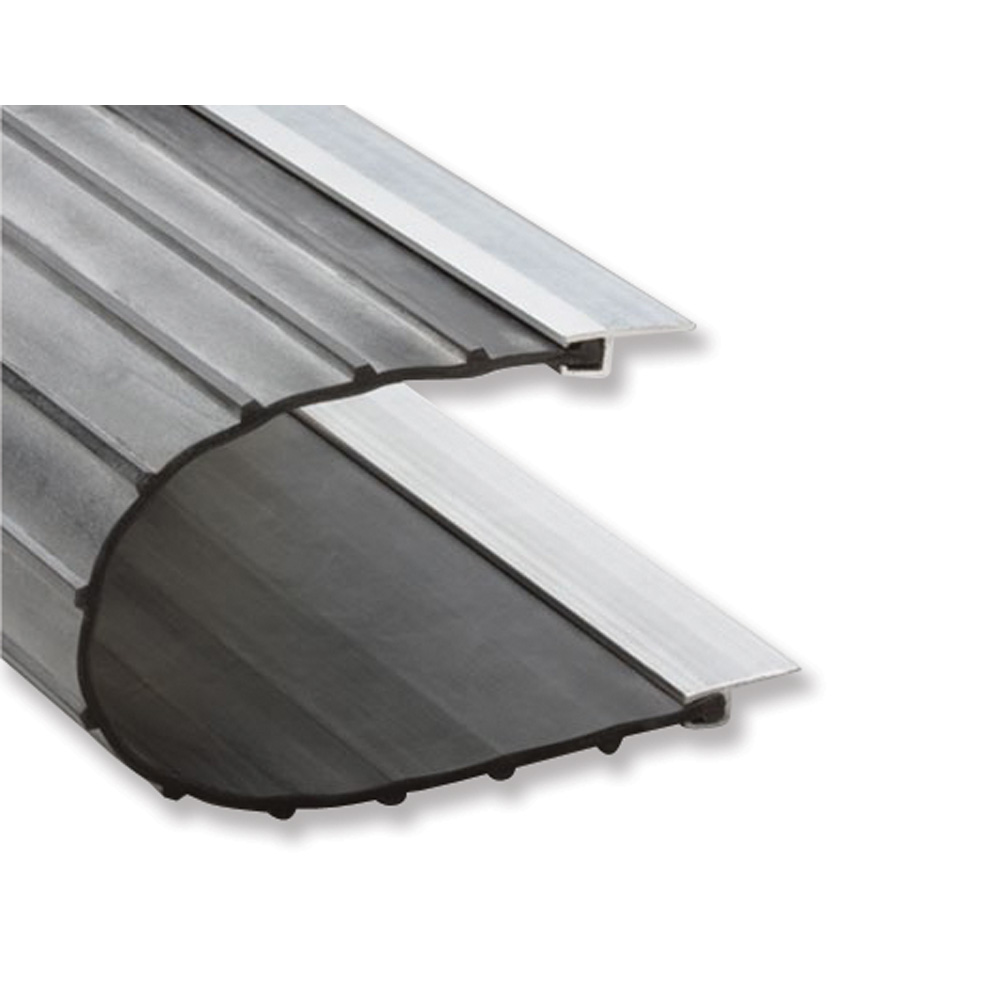 Goma antipinzamiento con perfil de aluminio