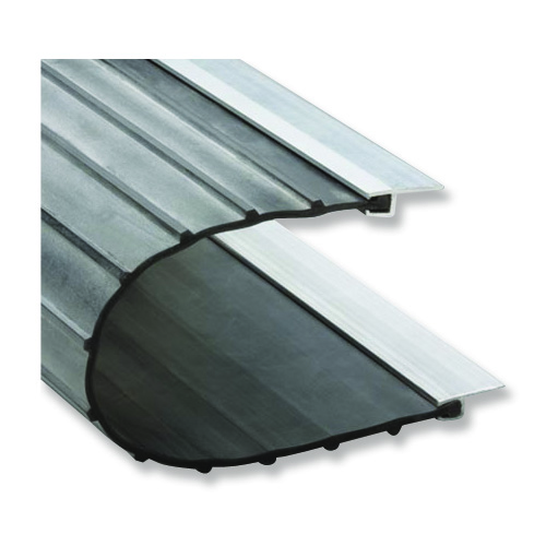 Goma antipinzamiento con perfil de aluminio
