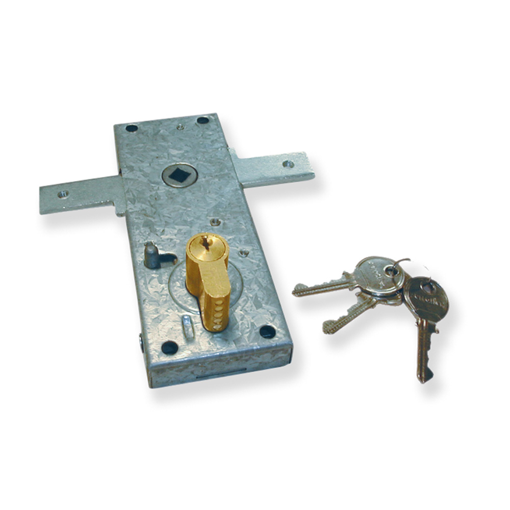 Cerradura para puerta basculante - Galvanizada